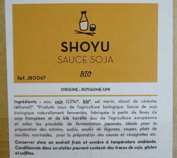 sauce soyu-Drôles de Baudco-Baud