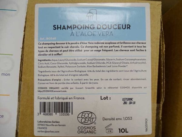 shampooing douceur aloe vera-Drôles de Baudco-Baud